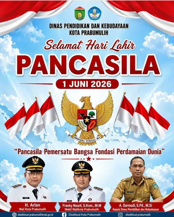 Selamat Hari Lahir Pancasila 1 Juni 2026